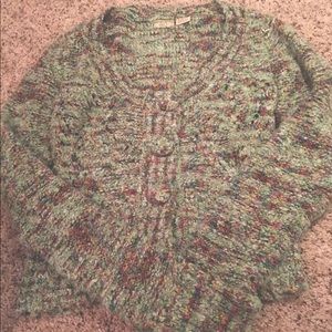 BKE Multi Color Cardigan, Size Medium, EUC